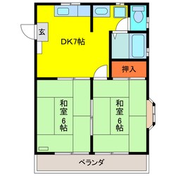 サンジェルマンⅢの物件間取画像